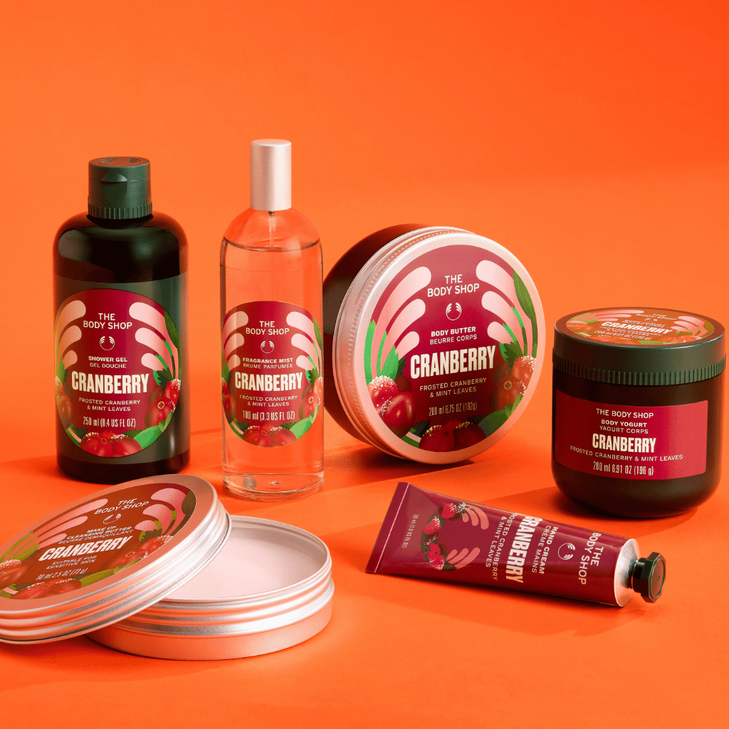 Frosted Cranberry & Mint Leaves Cleansing Butter