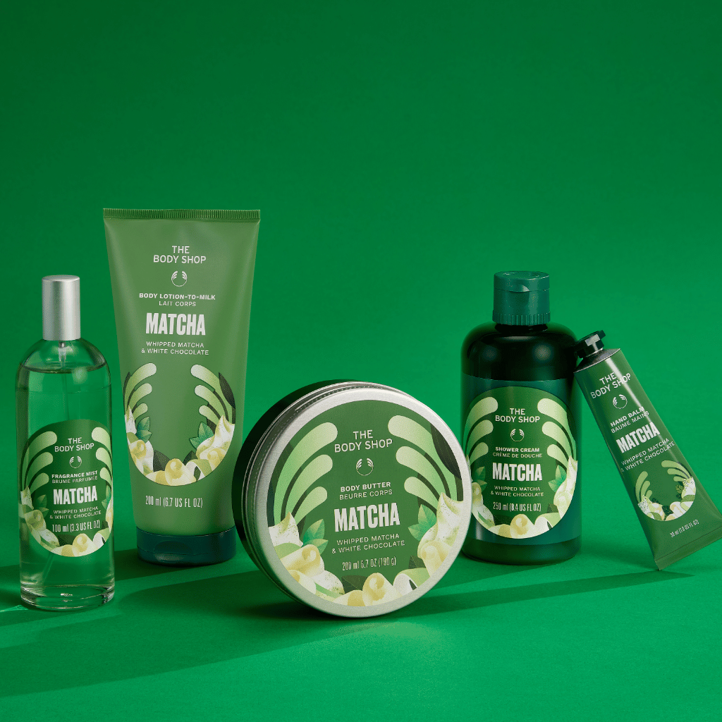 Whipped Matcha & White Chocolate Body Lotion-to-Milk